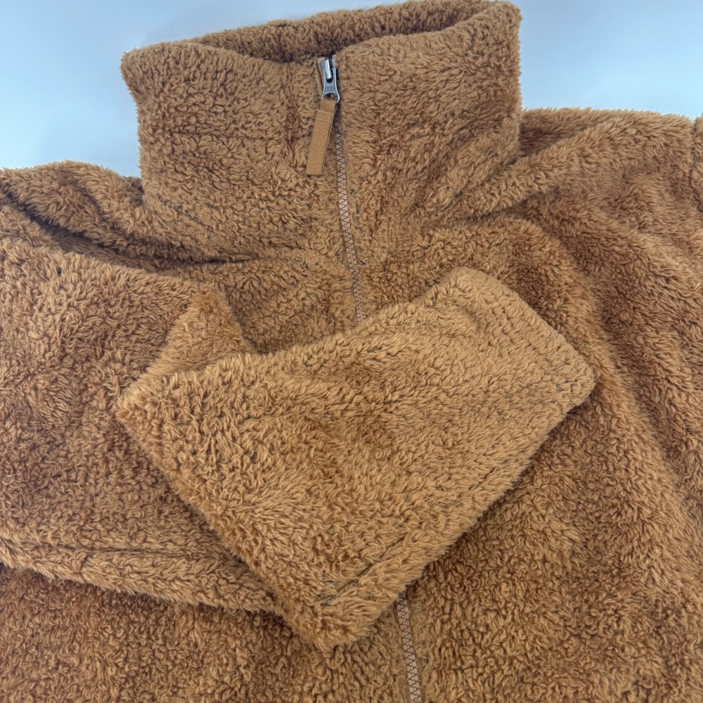 The North Face Osito High Pile Fleece Full Zip Jacket Brown‎ Womens Medium